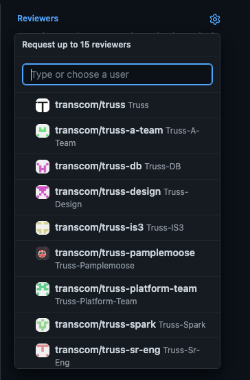 Image showing the reviewers side panel